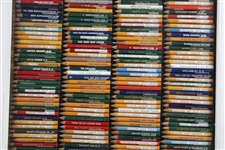 1974 WGHoF Inaugural Gift - Segment of Largest Golf Pencil Display - Massachusetts