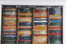 1974 WGHoF Inaugural Gift - Segment of Largest Golf Pencil Display - Florida