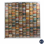 1974 WGHoF Inaugural Gift - Segment of Largest Golf Pencil Display - Ohio & Oklahoma