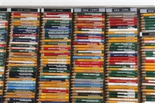 1974 WGHoF Inaugural Gift - Segment of Largest Golf Pencil Display - New York & North Carolina 