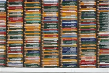 1974 WGHoF Inaugural Gift - Segment of Largest Golf Pencil Display - New York & North Carolina 