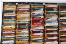 1974 WGHoF Inaugural Gift - Segment of Largest Golf Pencil Display - Nevada, NH, NJ & Nebraska