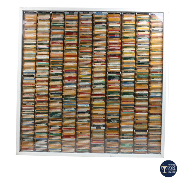 1974 WGHoF Inaugural Gift - Segment of Largest Golf Pencil Display - TN, SD, TX, Utah, VA & VT