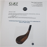 Auchterlonie Hand Made Long Nose Putter W/ Auchterlonie St. Andrews Shaft Stamp