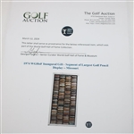 1974 WGHoF Inaugural Gift - Segment of Largest Golf Pencil Display - Missouri