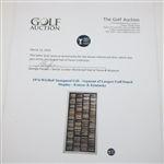 1974 WGHoF Inaugural Gift - Segment of Largest Golf Pencil Display - Kansas & Kentucky