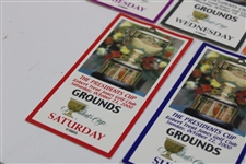 Five (5) Different Tickets From 2000 Presidents Cup