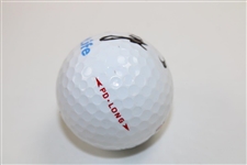 Sam Burns Signed Nike Metlife Logo Ball JSA ALOA