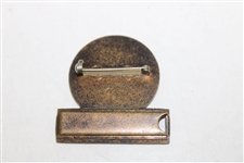 1981 US Womens Mid-Amateur Contestant Badge - Bellerive Country Club