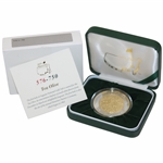 2024 Masters Tournament Ltd Ed Coin #576/750 in Box w/Card - Hole One Tea Olive