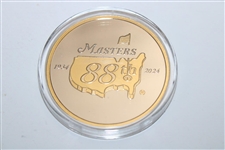 2024 Masters Tournament Ltd Ed Coin #576/750 in Box w/Card - Hole One Tea Olive
