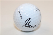 Gene Littler Signed Titleist Golf Ball JSA ALOA