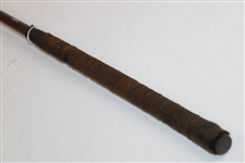 Unmarked Hickory Shaft Smooth Face Iron