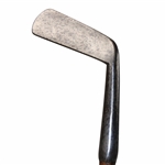 Vintage Unmarked Hickory Shaft Smooth Face Lofter Iron