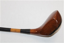 Spalding Crescent Hickory Shaft Left Handed Wood w/Shaft Stamp