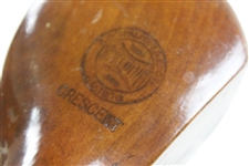 Spalding Crescent Hickory Shaft Left Handed Wood w/Shaft Stamp