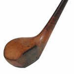 Spalding & Bros. Makers H. Vardon Hickory Shaft Brassie w/Shaft Stamp