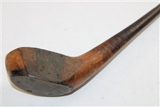 Spalding & Bros. Makers H. Vardon Hickory Shaft Brassie w/Shaft Stamp