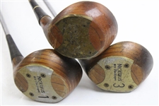 Jack Nicklaus Golden Bear MacGregor 1-Wood, 3-Wood & 4-Wood