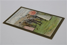 Circa 1878 Huntley & Palmers Reading & London Biscuits Card 