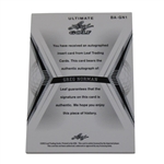 2012 Ultimate Leaf Golf Authentic Signature Inscriptions Greg Norman LTD ED Card #11/25