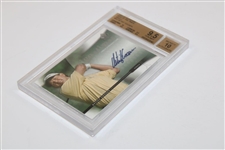 2004 SP Authentic Sign Of The Times Retief Goosen Card Beckett Graded 9.5 Gem Mint Auto 10 #0003680040
