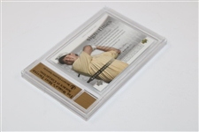 2004 SP Authentic Sign Of The Times Retief Goosen Card Beckett Graded 9.5 Gem Mint Auto 10 #0003680040
