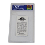 1979 Golden Wonder Nick Faldo Sporting All-Stars Card PSA Graded Gem MT 10 #01468188