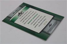 Leaf Golf Authentic Signature Dustin Johnson LTD ED Golf Card #18/50