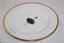 Merion Golf Club 1896-1996 Anniversary Ceramic Plate by Boehm