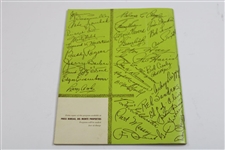 1958 National Pro-Am Championship Sponsored by Bing Crosby Program