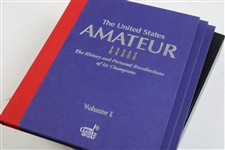 The Amateur Championship 1895-2005' History Books Includes Vol. 1, 2 & 3 with Slip Case