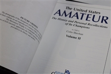The Amateur Championship 1895-2005' History Books Includes Vol. 1, 2 & 3 with Slip Case