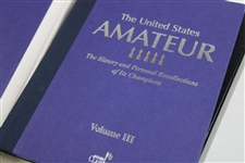 The Amateur Championship 1895-2005' History Books Includes Vol. 1, 2 & 3 with Slip Case