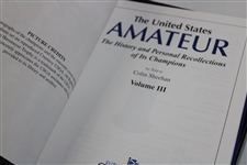 The Amateur Championship 1895-2005' History Books Includes Vol. 1, 2 & 3 with Slip Case