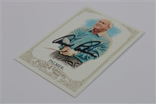 Arnold Palmer Signed 2012 Topps Allen and Ginter Golf Card JSA #P57611