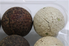 One Dozen (12) Various Vintage Mesh & other Pattern Golf Balls