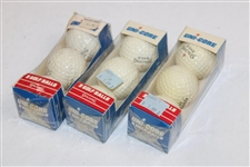 Twelve (12) Sleeves of Various Classic Golf Balls - Wilson/Zippo/Uni-Core/Spalding