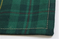 Jack Nicklaus & Gary Player Signed Ltd Ed Masters Tournament Tartan Flag w/Years Won JSA ALOA