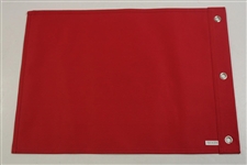 John Daly Signed The Old Course St. Andrews Links Red Embroidered Flag JSA ALOA