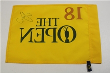 Shane Lowry Signed Undated Open Championship Screen Flag JSA ALOA