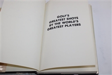 1981 'Golf's Greatest Shots by the World's Greatest Players' Book Signed by Author Gibson