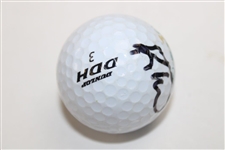 Kirk Triplett Signed Presidents Cup Logo Golf Ball JSA ALOA
