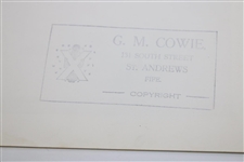 Bobby Jones Personal Greets Provost Robert Leonard G.M. Cowie Photo w/Richard Gordin Letter