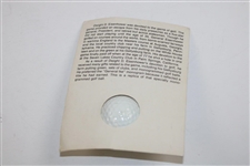 Dwight D. Eisenhower 'General Ike' Replica Monogrammed Golf Ball in Package