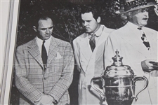 1941 Illustrated Current News at Finish of Miami International Four-Ball Tournament Print