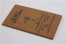 Bobby Jones Greatest Golfer of  All Time' Unpublished Handwritten Booklet by John Duncan Dunn