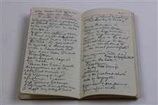Bobby Jones Greatest Golfer of  All Time' Unpublished Handwritten Booklet by John Duncan Dunn