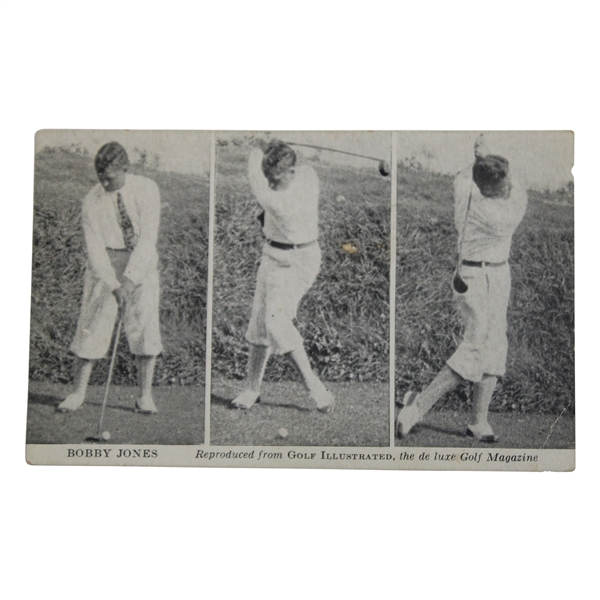 Bobby Jones Swing Sequence Golf Illustrated John Duncan Dunn Spalding Business Card