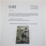 John Duncan Dunn in Kilt Post-Swing Photo - J.D. Dunn Collection